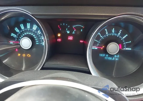 2012 Ford Mustang V6 из США, поврежденный, VIN 1ZVBP8AM2C5245617